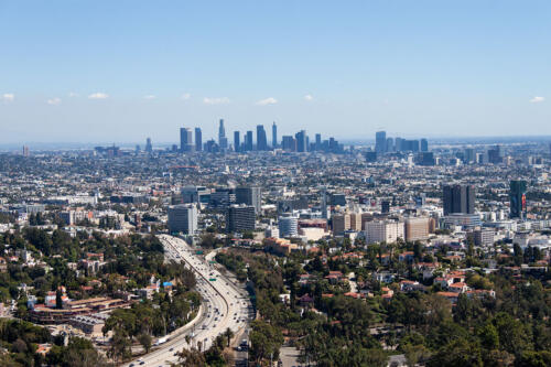 View on LA