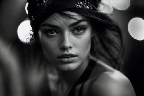 Peter Lindbergh model shot