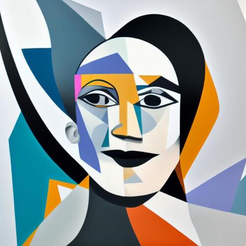 Picasso abstract woman